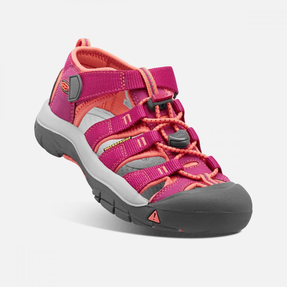 sandále KEEN NEWPORT H2 YOUTH VERY BERRY/FUSION CORAL