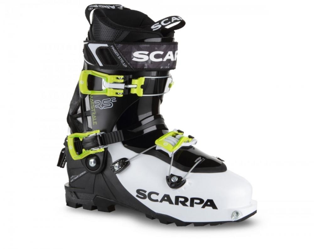 skialpové lyžiarky SCARPA MAESTRALE RS WHITE/BLACK/LIME