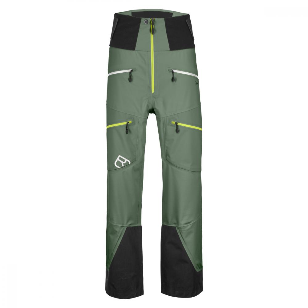 nohavice ORTOVOX 3L GUARDIAN SHELL PANTS M GREEN FOREST