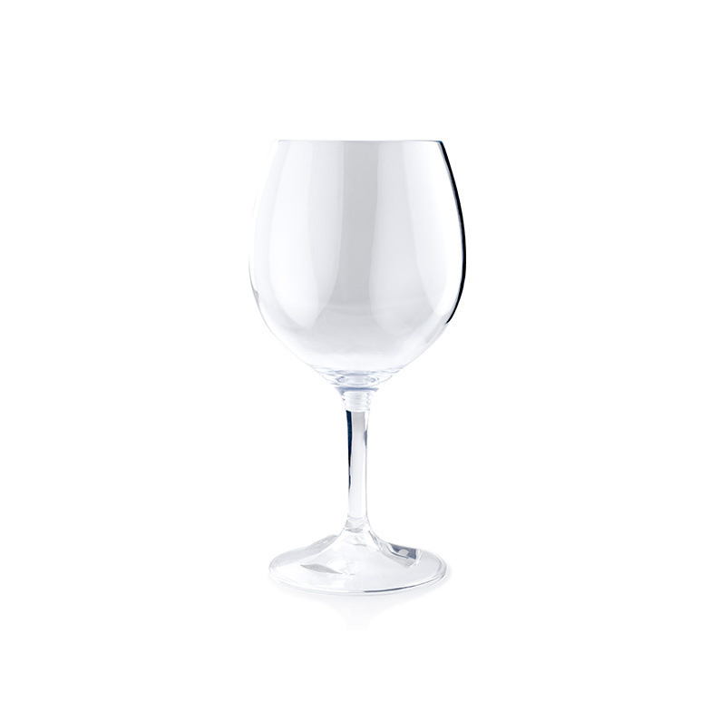 pohár GSI OUTDOORS NESTING RED WINE GLASS CLEAR
