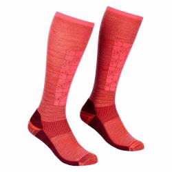 ponožky ORTOVOX SKI COMPRESSION LONG SOCKS W BLUSH