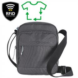 kapsička LIFEVENTURE RFID SHOULDER BAG RECYCLED GREY
