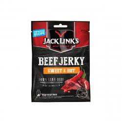 sušené mäso JACK LINK´S BEEF JERKY 25G SWEET & HOT