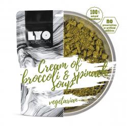LYOFOOD CREAM OF BROCCOLI&SPINACH SOUP SMALL PACK