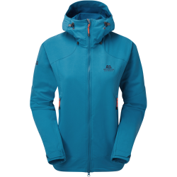 MOUNTAIN EQUIPMENT FRONTIER HOODED W'S JACKET ALTO BLUE